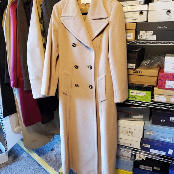 Coats | Escada Full Length Camel Coat 
